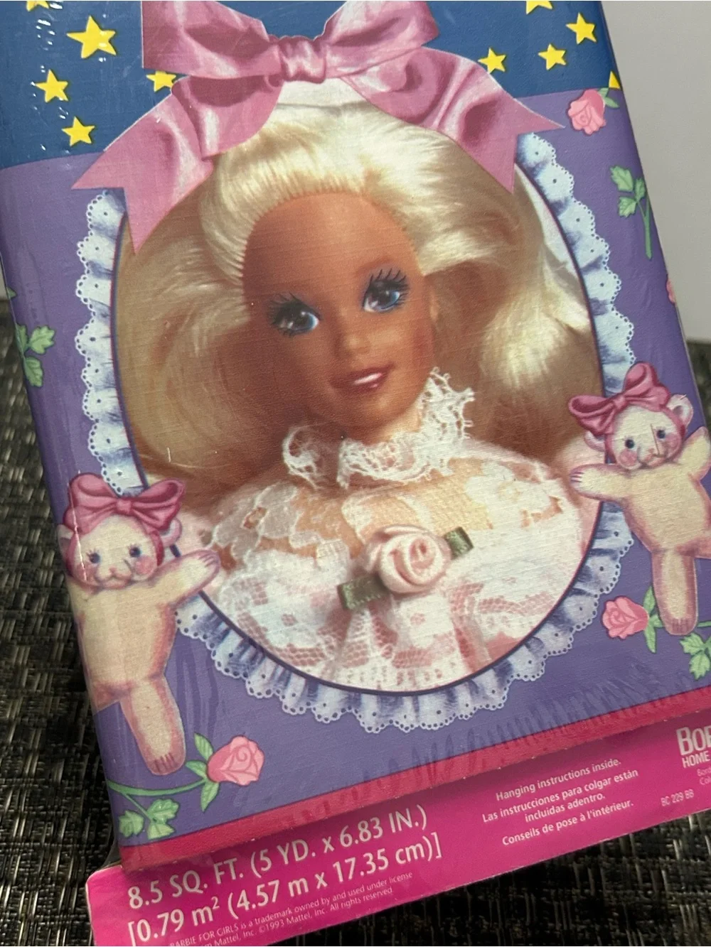 Borden Home Wallcoverings vintage barbie